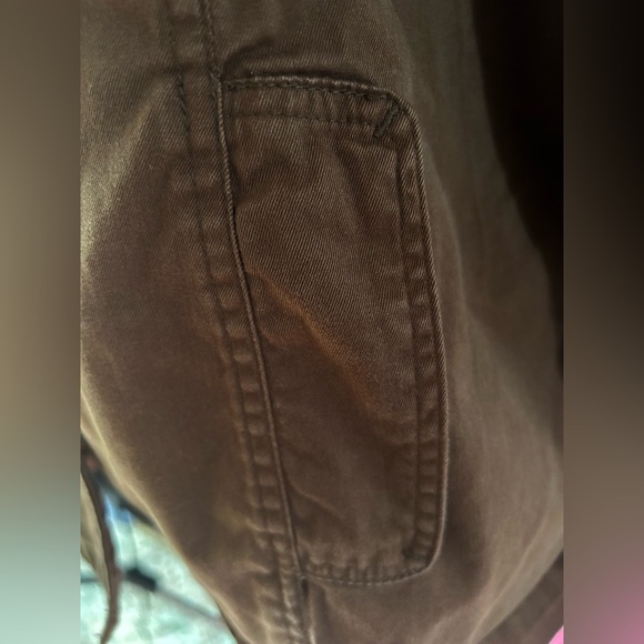 AMI Cotton Blend Brown Jacket Size XL - Picture 5 of 6